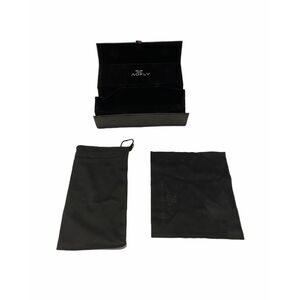 Aofly Sunglasses Or Eyeglasses Black Hardcase with Cleaning Cloth No Glasses